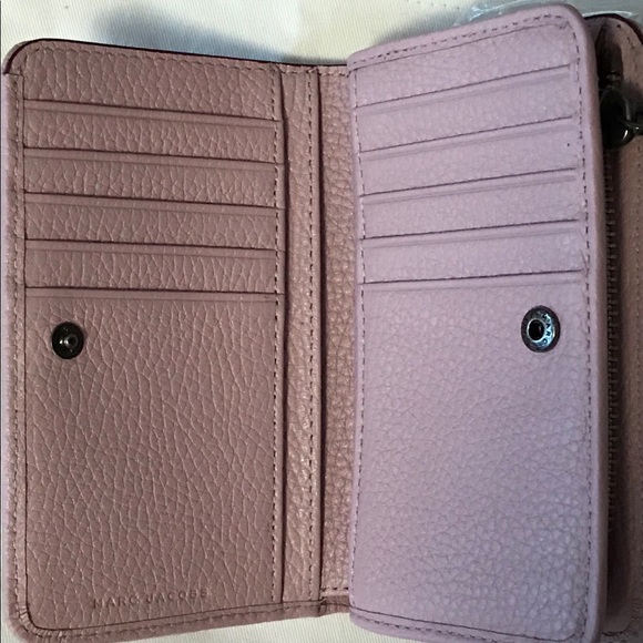 🌸SOLD🌸Marc Jacobs Recruit Compact Wallet Lilac - Picture 5 of 7